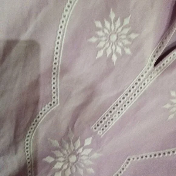 NWT Nico Blue lilac tunic top XL - Picture 5 of 6